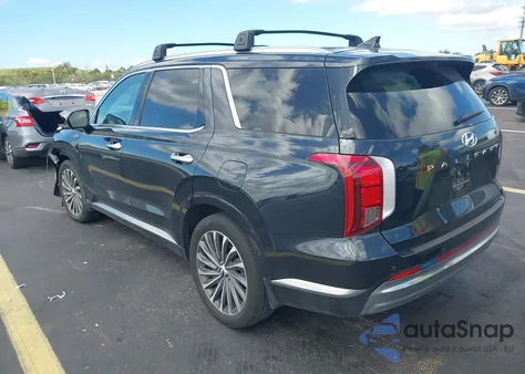 2024 Hyundai Palisade Calligraphy from USA, damaged, VIN KM8R74GEXRU741964